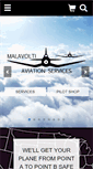 Mobile Screenshot of malavoltiaviation.com